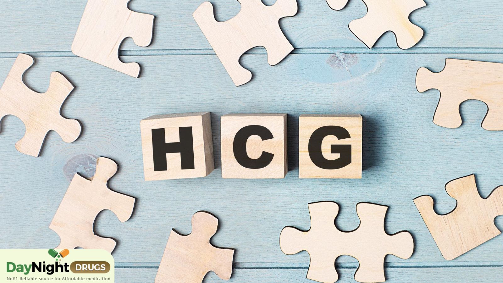 Puzzle and HCG text
