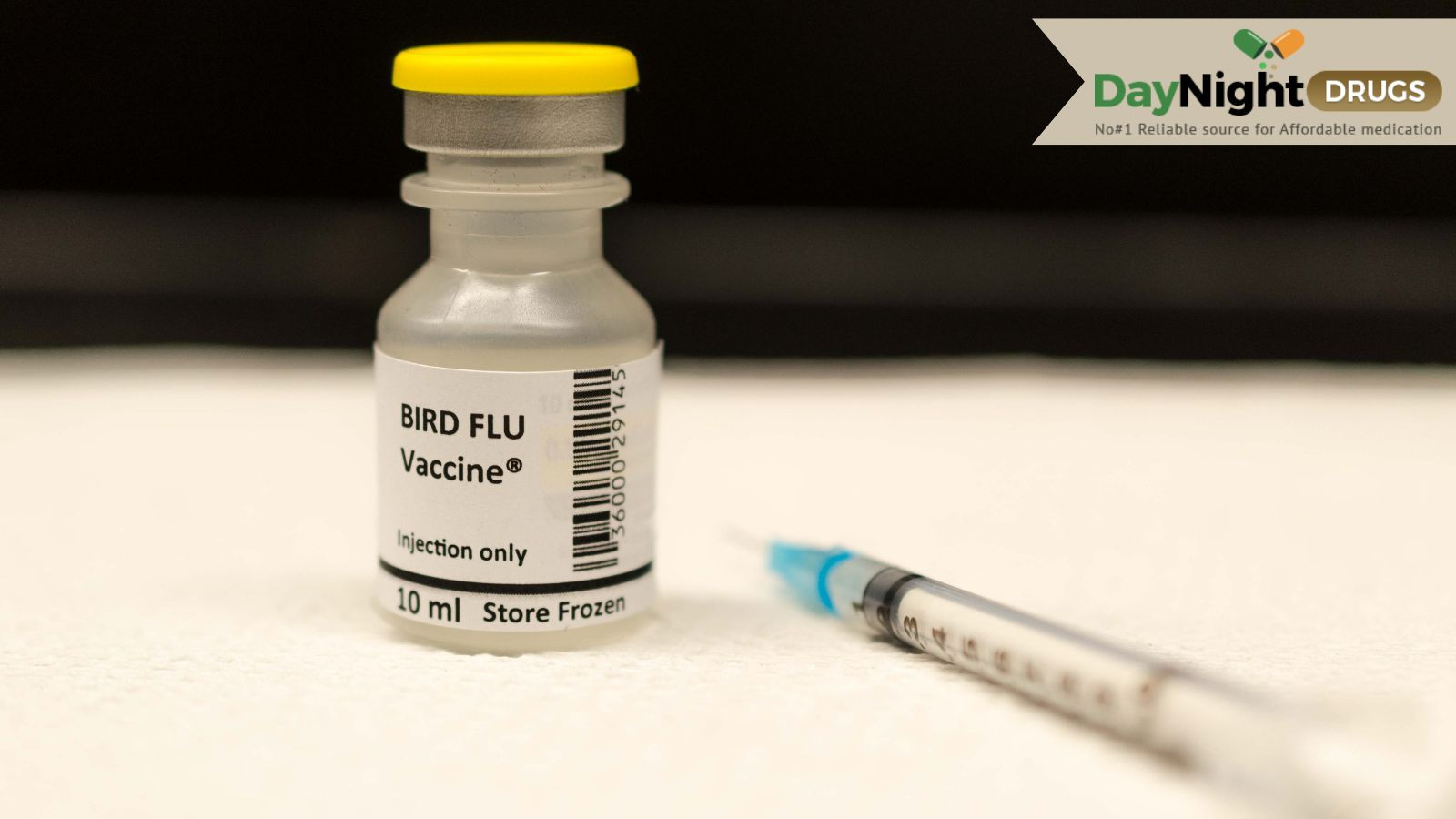 An image of bird flu vaccine 