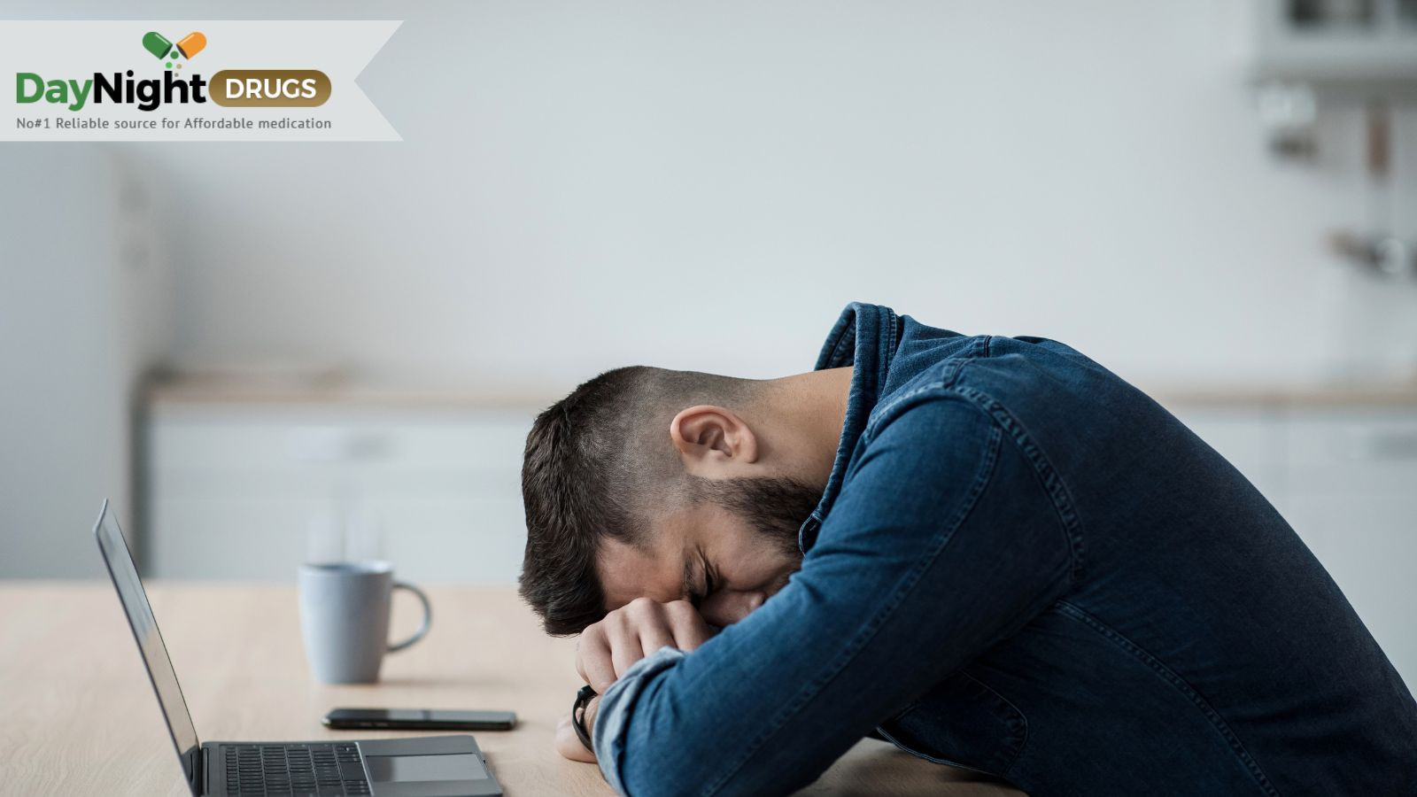 A person with chronic exhaustion