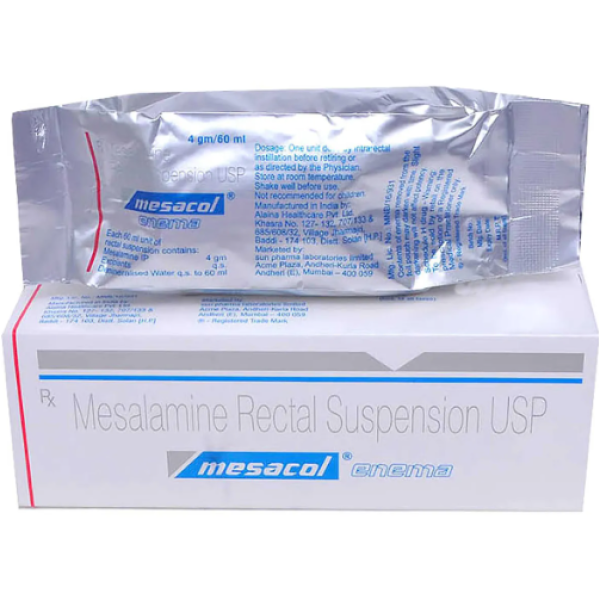 Generic Rowasa 4gm Enema - 60ml Box