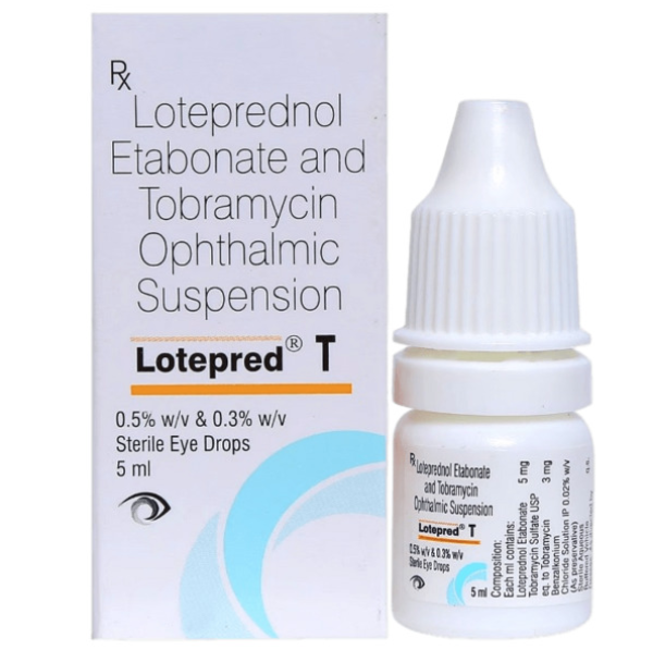 Generic Zylet 0.5/0.3 Percent Eye Drops - 5ml Bottle