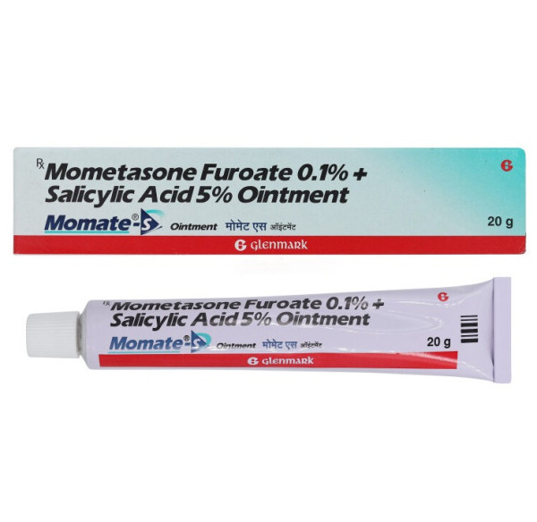 Generic Mometasone (0.1) + Salicylic Acid (5) Percent Ointment - 20gm Tube