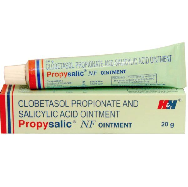 Generic Clobetasol (0.05) + Salicylic Acid (3.5) Percent Ointment - 20gm Tube