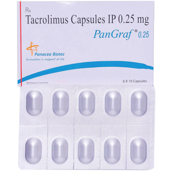 Generic Prograf 0.25mg Caps