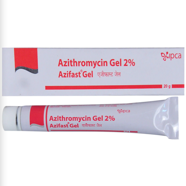 Generic Azithromycin 2 Percent Gel - 20gm Tube