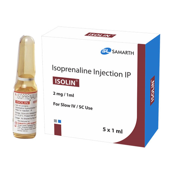 Generic Isuprel 2mg Injection - 1ml Vial
