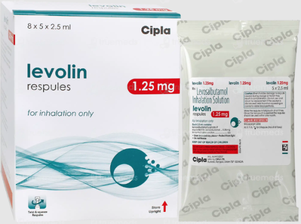Generic Xopenex Respules 1.25mg/ 2.5ml 