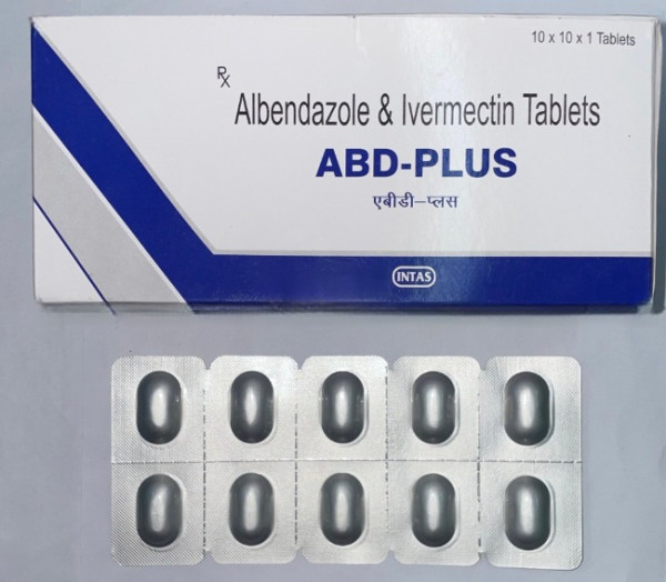 Generic Ivermectin (6mg) + Albendazole (400mg) Chewable Tab