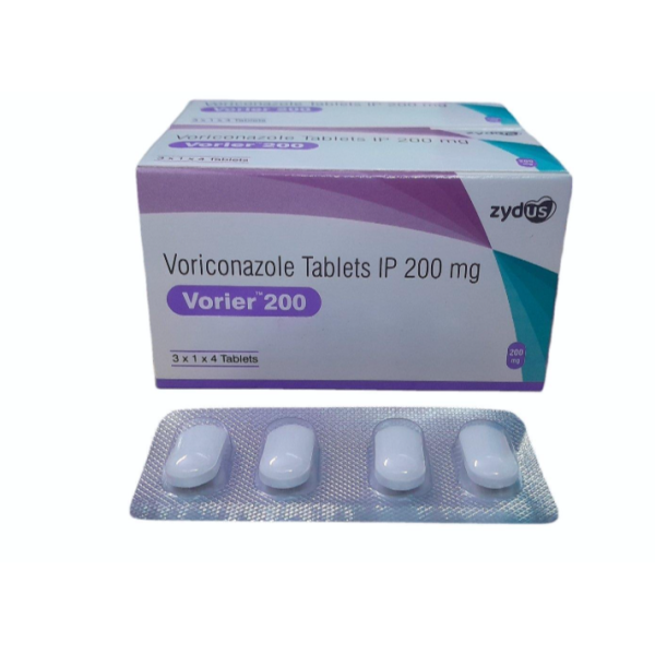A box of Voriconazole 200mg Tab