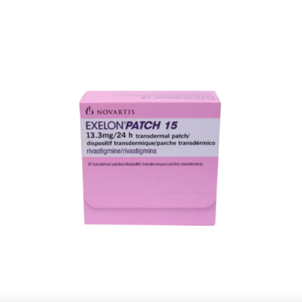A box of Exelon 15 Transdermal Patch