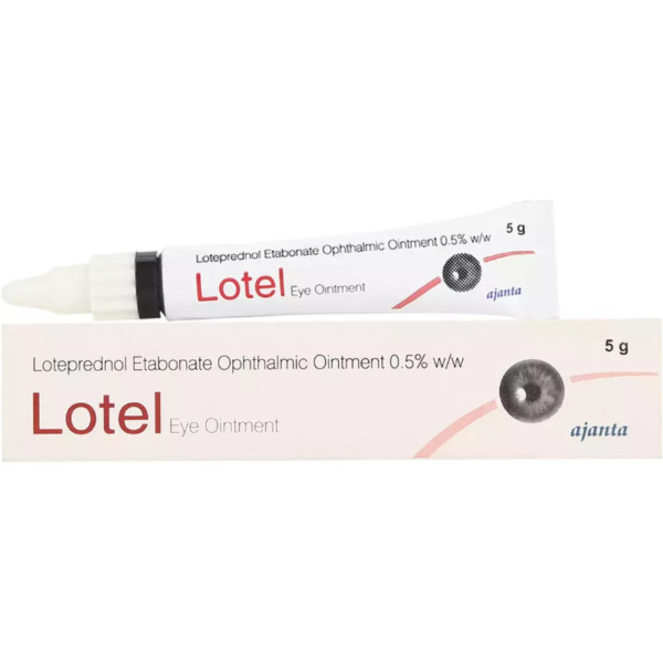 A box and a tube of Generic Lotemax 0.5 Percent Ointment