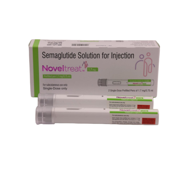  A box and a prefilled pen of Generic Semaglutide (1.7mg/0.75ml)
