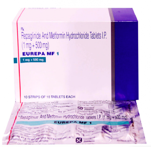 Generic Prandimet 1mg/500mg Tab