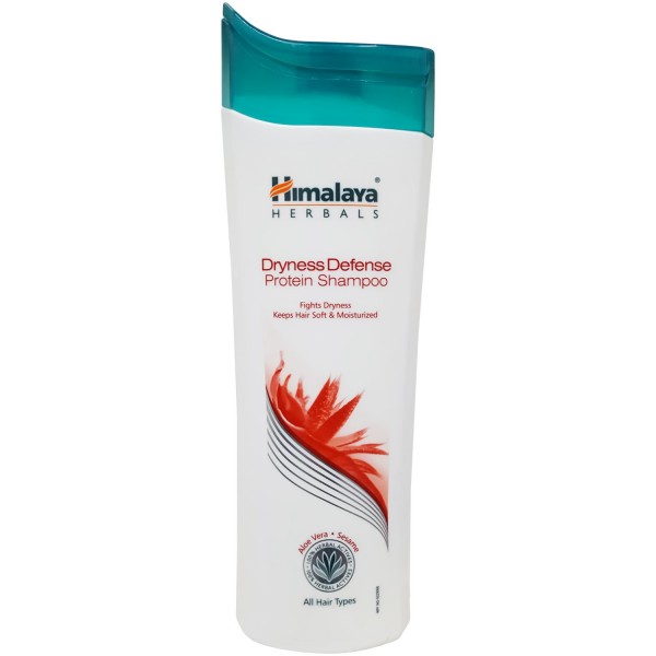 Bottle of himalaya's Dryness Defense Protein Shampoo 100 ml