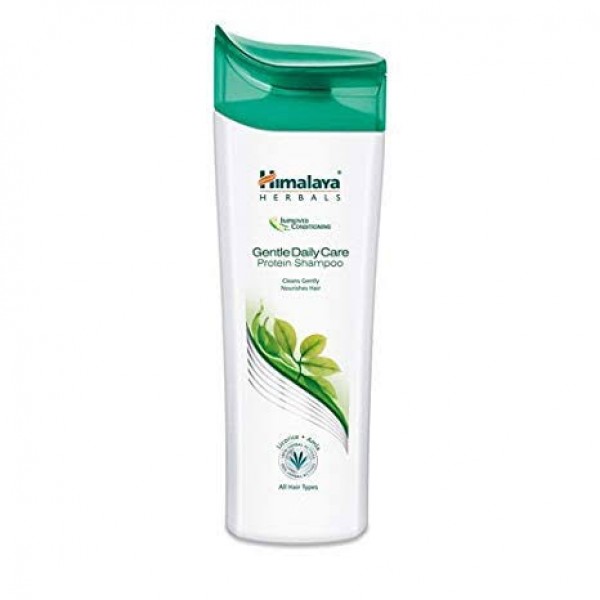 A bottle of himalaya's Gentle Daily Care Protein Shampoo 200 ml 