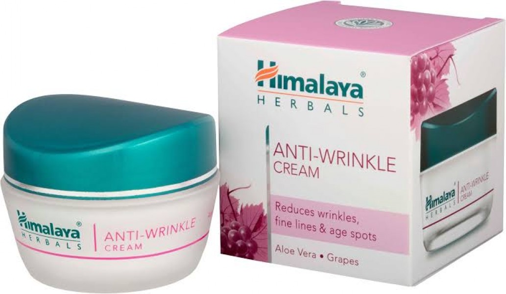 Box pack and a jar of Anti-Wrinkle Cream 50 gm