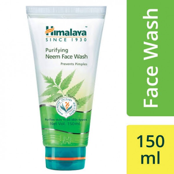 A tube of himalaya's Purifying Neem 150 ml Face Wash