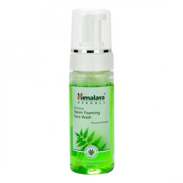 A bottle of Purifying Neem 50 ml (Himalaya) Foaming Face Wash