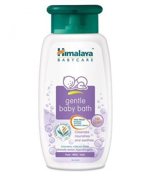 Bottle of Himalaya’s Gentle Baby Bath 100 ml 