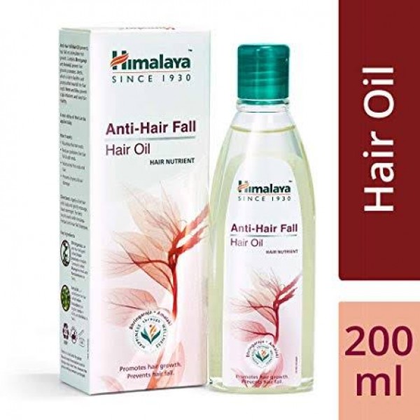 Box pack and a bottle of Anti-Hair Fall Oil 200 ml