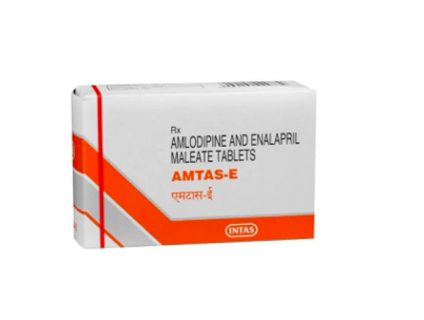 Amlodipine 5mg + Enalapril 5mg Tab