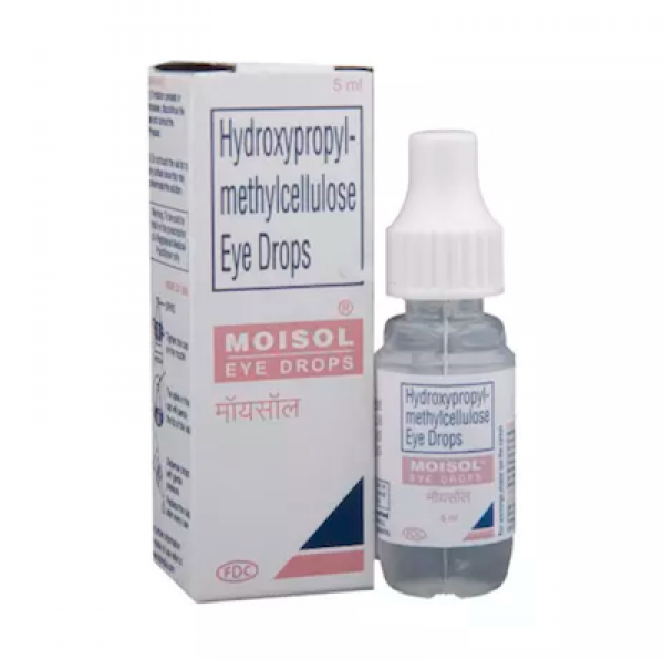 Box pack and a dropper bottle of generic Hydroxypropylmethylcellulose (0.7%) Eye Drop