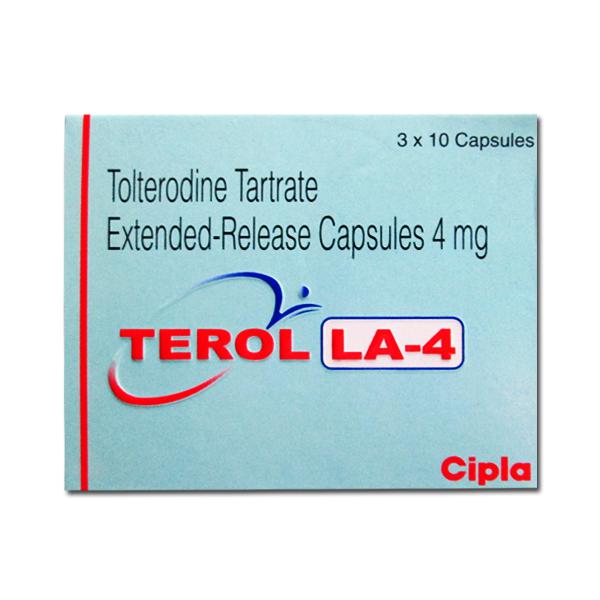 Generic Detrol LA 4 mg Caps