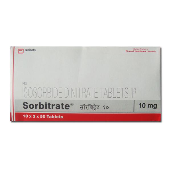 Box of Generic Isordil 10 mg Tab - Isosorbide Dinitrate
