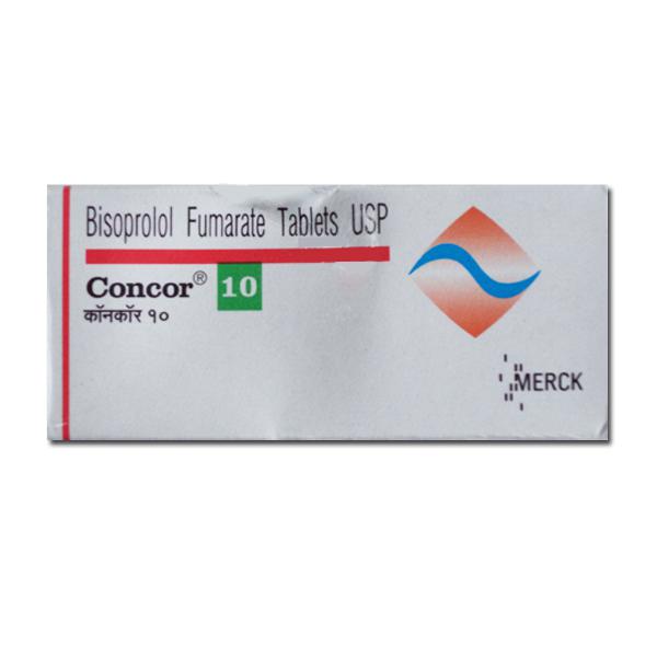 Box of Generic Zebeta 10 mg Tab - Bisoprolol