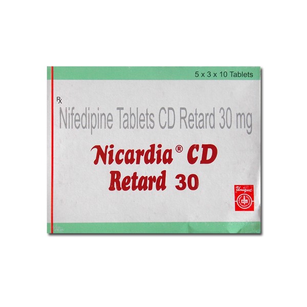 Box of Generic Procardia 30 mg Tab - Nifedipine