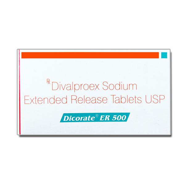 Box of Generic Depakote ER 500 mg Tab - Divalproex