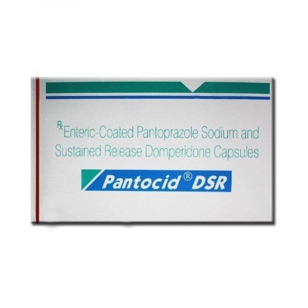 Box of generic Domperidone (30mg) + Pantoprazole (40mg) Caps