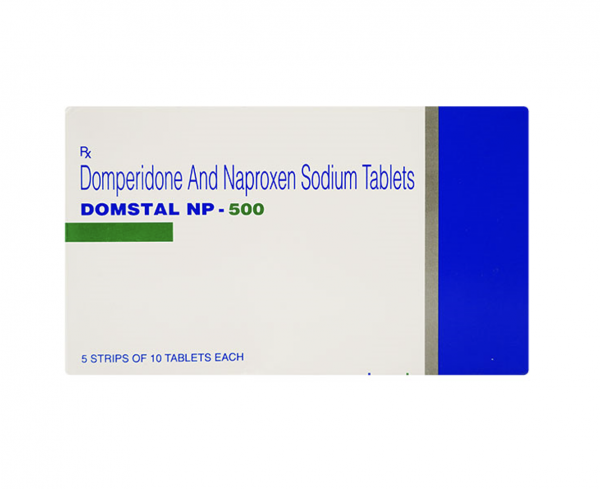 Naproxen 500mg + Domperidone 10mg Tab