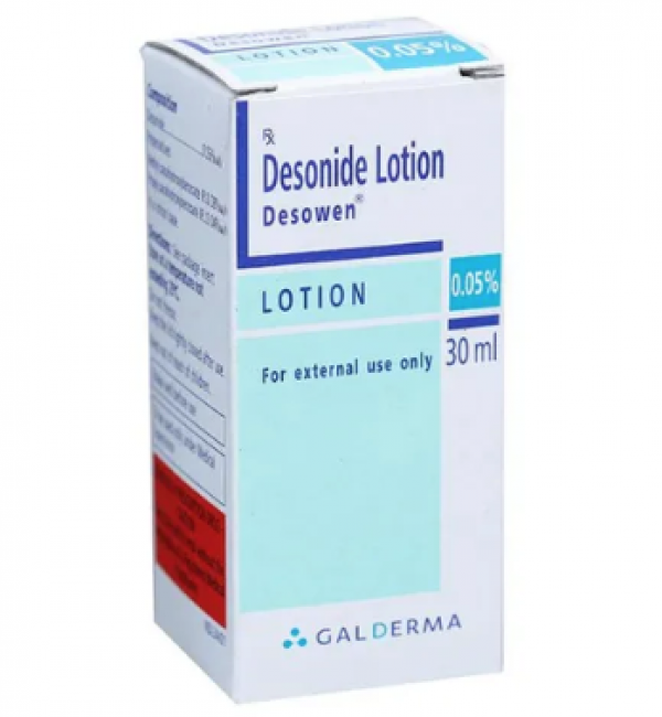 A box of Desonide 0.05 Percent Lotion- 30ml 