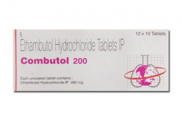 A box of Ethambutol 200mg Tab