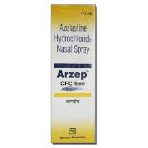 A box pack of generic Azelastine (0.1%) Nasal Spray