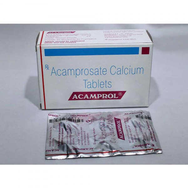 Box of generic Acamprosate 333mg Tablet