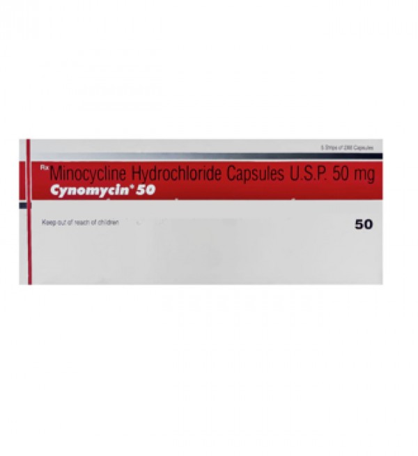Minocin Generic Capsules 50 mg, Buy Minocycline HCL 50 mg Capsule
