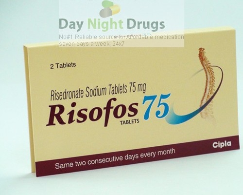 Box of generic Actonel 75mg Tablets - Risedronate Sodium