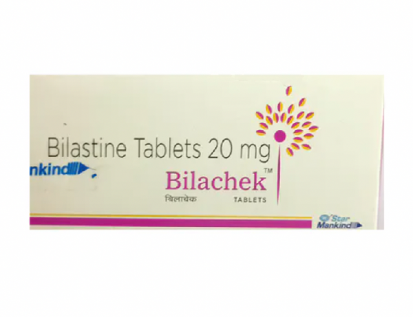 A pack of generic Bilastine 20mg Tablet