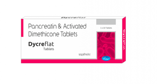 Generic Pankreoflat 170mg/80mg Tab