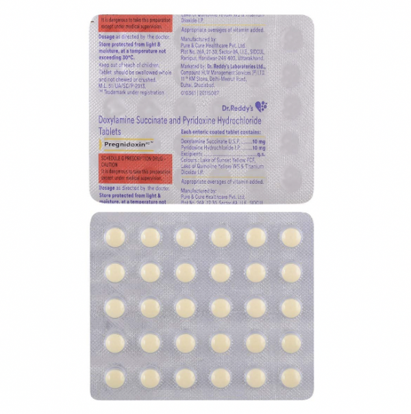 Generic Diclegis 10mg/10mg Tab