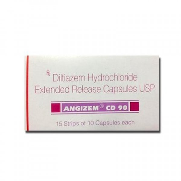 Box of generic Diltiazem (90mg) Caps