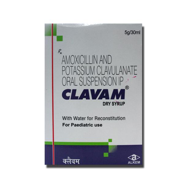 Clavam Dry Syrup (Bottle-30ml)