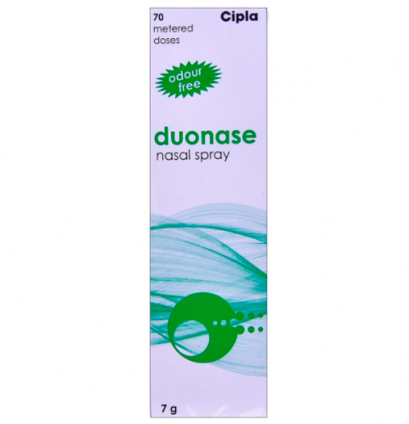 A box of Fluticasone Propionate (50mcg) + Azelastine (140mcg) Nasal Spray