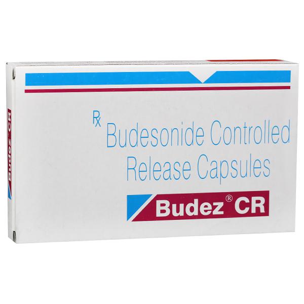 A box of Budesonide 3 mg Caps