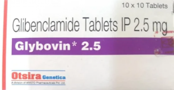 Generic DiaBeta 2.5mg Tab