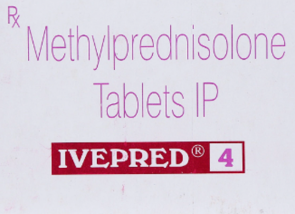 Box pack and blister strips of generic Medrol 4mg Tablets - METHYLPREDNISOLONE