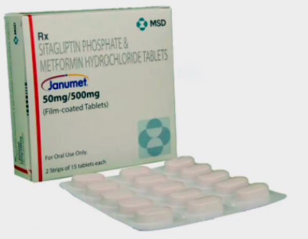 Janumet 50 mg/500 mg Tab (Global Brand Variant)