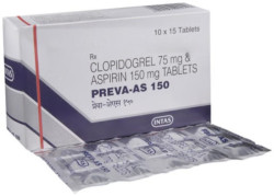 Generic Plavix 75mg / Aspirin 150mg Tab